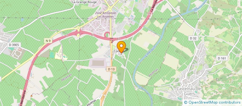 localisation de l'entreprise MADAME JOSETTE GUITARD  PEZENAS