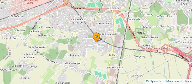 localisation de l'entreprise MADAME JOSETTE HELMAN  JOUE-LES-TOURS