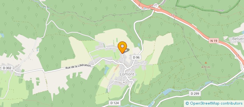 localisation de l'entreprise MADAME JOSETTE HENNEQUIN  LOMONT