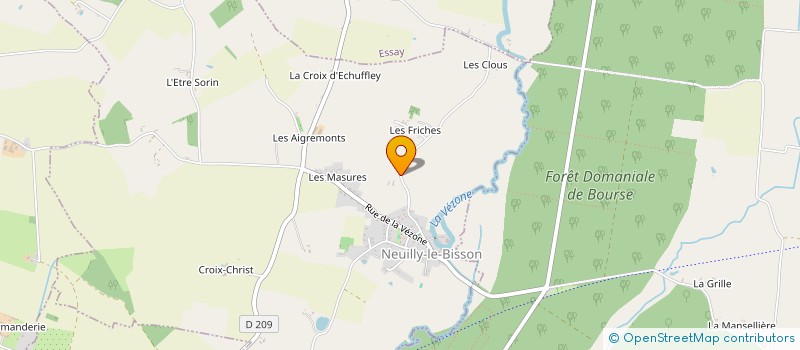 localisation de l'entreprise MADAME JOSETTE HERBERT à ECOUVES