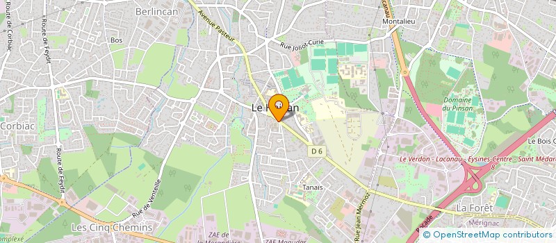 localisation de l'entreprise MADAME JOSETTE HILT  LE HAILLAN