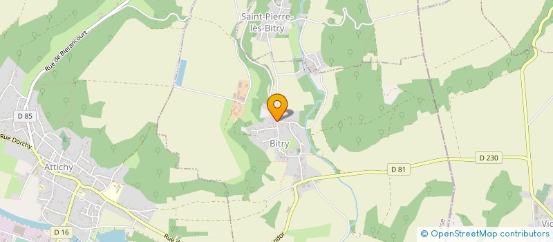 localisation de l'entreprise MADAME JOSETTE HUMBERT  BITRY