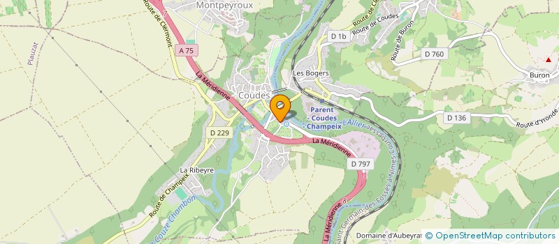 localisation de l'entreprise MADAME JOSETTE JAMME  COUDES