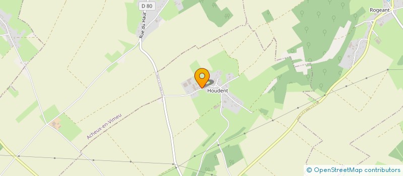 localisation de l'entreprise MADAME JOSETTE JOLLY  TOURS-EN-VIMEU