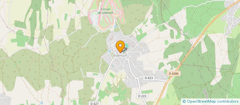 localisation de l'entreprise MADAME JOSETTE JULIEN  REMOULINS