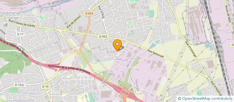 localisation de l'entreprise MADAME JOSETTE KAISER  FLORANGE