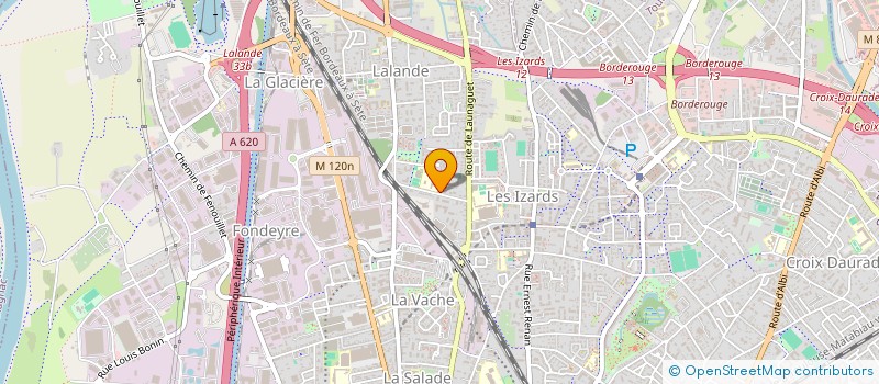localisation de l'entreprise MADAME JOSETTE LAGUZZI à TOULOUSE