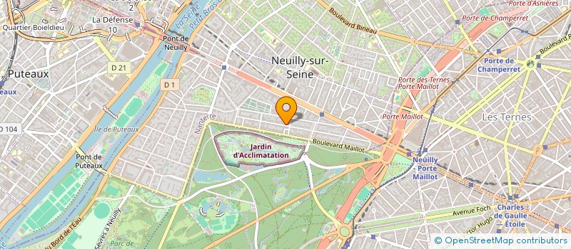localisation de l'entreprise MADAME JOSETTE LAHOUCINE à NEUILLY-SUR-SEINE