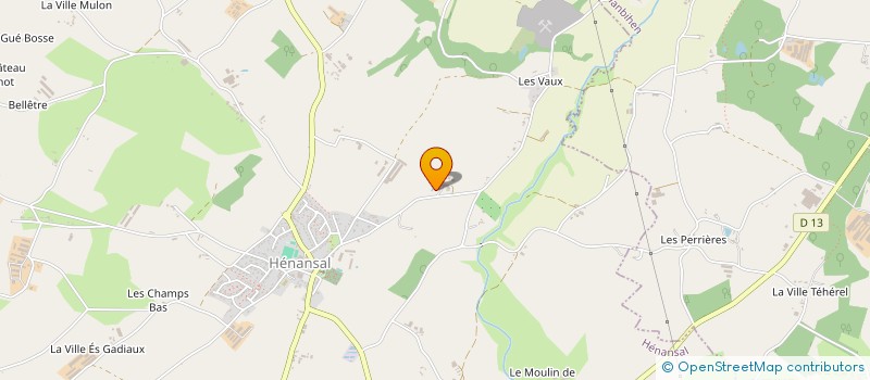 localisation de l'entreprise MADAME JOSETTE LE CORGUILLE  LAMBALLE-ARMOR