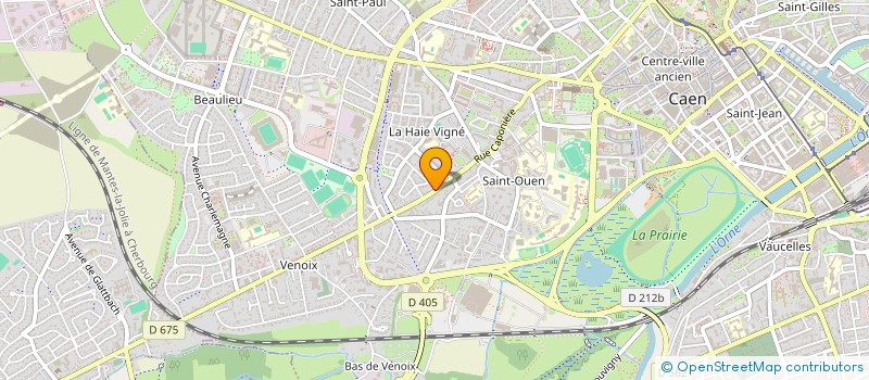 localisation de l'entreprise MADAME JOSETTE LE FOLL à CAEN