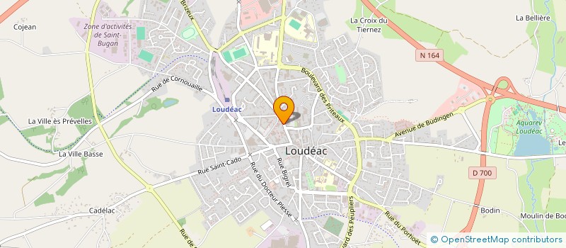 localisation de l'entreprise MADAME JOSETTE LE SAUCE à LOUDEAC