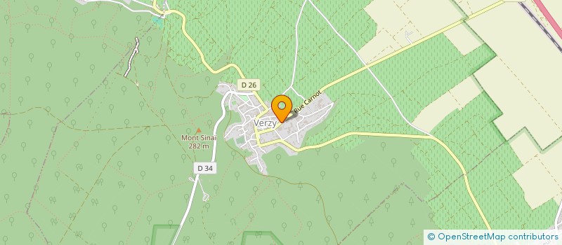 localisation de l'entreprise MADAME JOSETTE LECOMPERE  VERZY