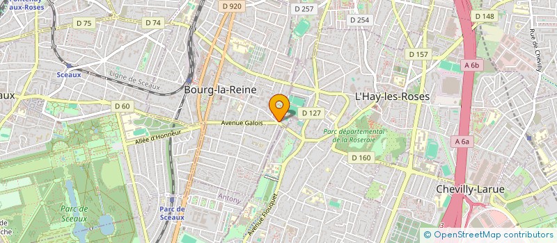 localisation de l'entreprise MADAME JOSETTE LEGENDRE à BOURG-LA-REINE