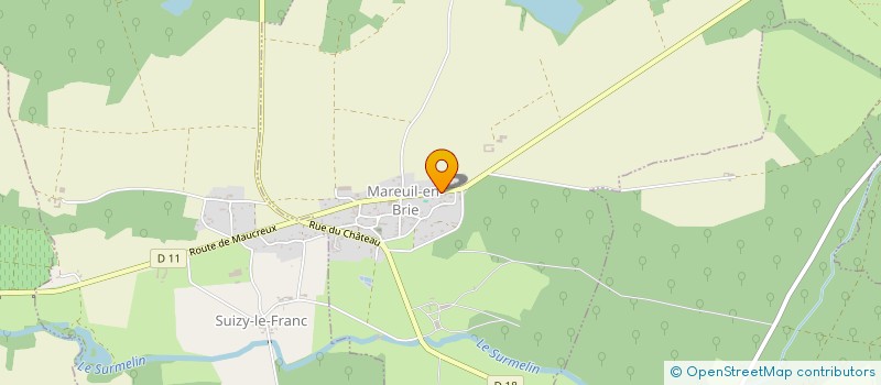 localisation de l'entreprise MADAME JOSETTE LEPINE  MAREUIL-EN-BRIE