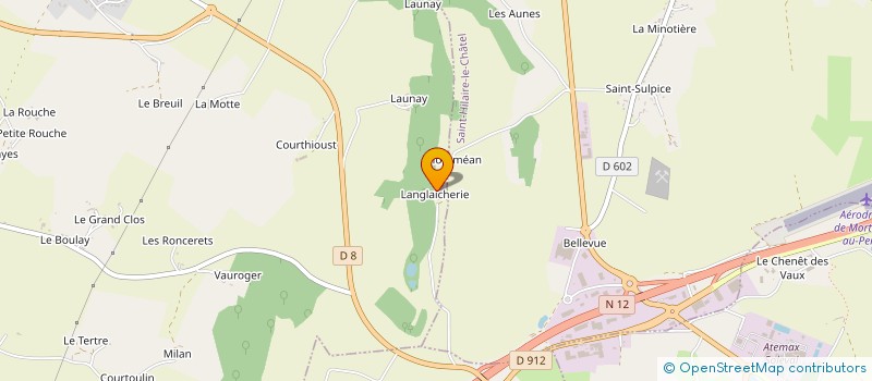 localisation de l'entreprise MADAME JOSETTE LEPLARD à BAZOCHES-SUR-HOENE