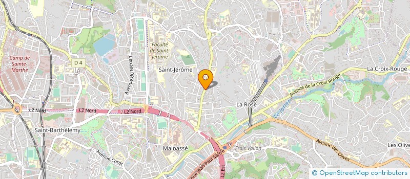 localisation de l'entreprise MADAME JOSETTE LESPINASSE à MARSEILLE