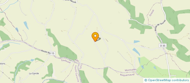 localisation de l'entreprise MADAME JOSETTE LIZANO  MONTVALEN