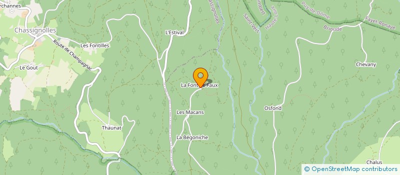 localisation de l'entreprise MADAME JOSETTE MAINGUY  SAINT-DIDIER-SUR-DOULON