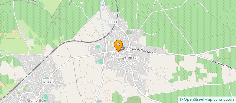 localisation de l'entreprise MADAME JOSETTE MALACARNE  GENERAC