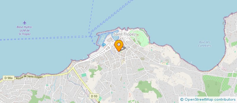 localisation de l'entreprise MADAME JOSETTE MALLET  SAINT-TROPEZ