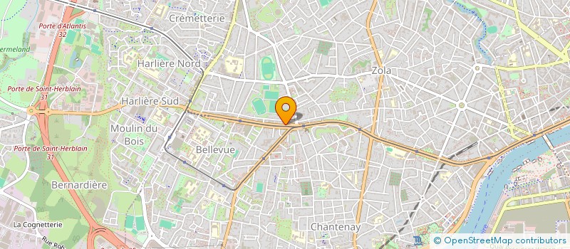 localisation de l'entreprise MADAME JOSETTE MANDENG  NANTES