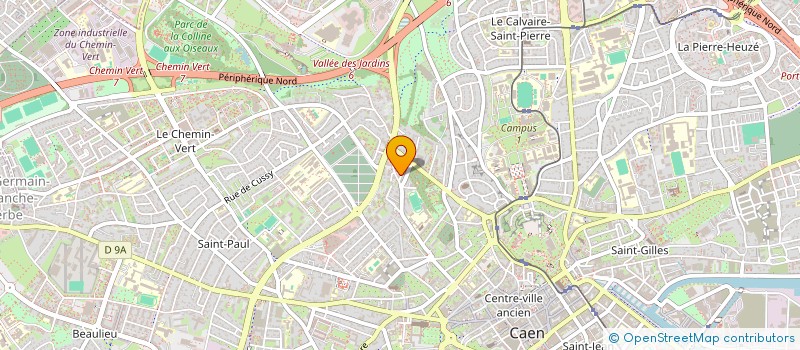 localisation de l'entreprise MADAME JOSETTE MARCHAND à CAEN