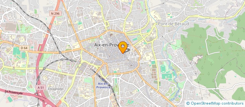 localisation de l'entreprise MADAME JOSETTE MATHIEU à AIX-EN-PROVENCE