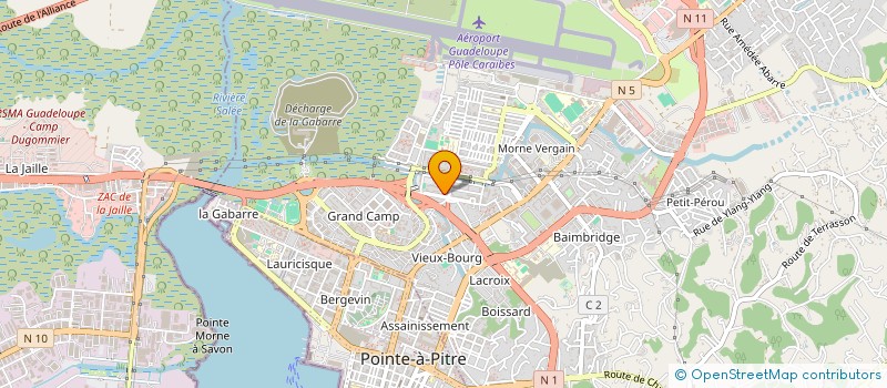 localisation de l'entreprise MADAME JOSETTE MAUREL à LES ABYMES