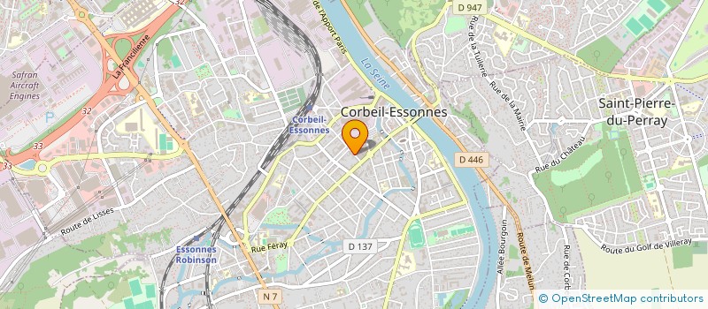 localisation de l'entreprise MADAME JOSETTE MICOUD à CORBEIL-ESSONNES