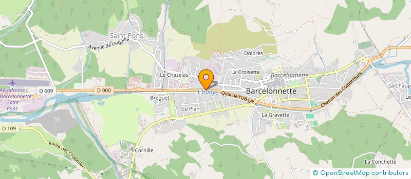 localisation de l'entreprise MADAME JOSETTE MICOULAZ à BARCELONNETTE
