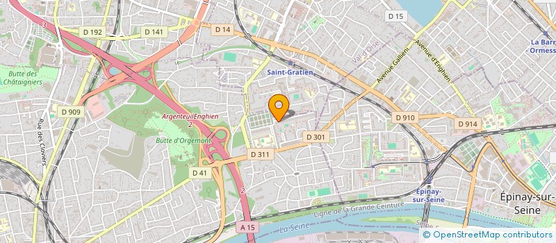 localisation de l'entreprise MADAME JOSETTE MILLON à ARGENTEUIL