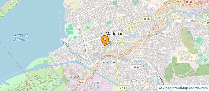 localisation de l'entreprise MADAME JOSETTE MINGOT à MARIGNANE
