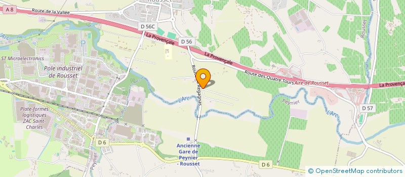 localisation de l'entreprise MADAME JOSETTE MONTE-SANO  ROUSSET