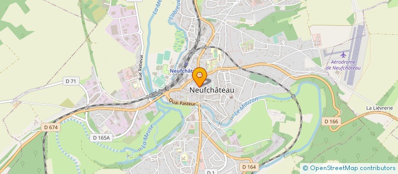 localisation de l'entreprise MADAME JOSETTE MONTIGNON à NEUFCHATEAU