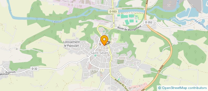 localisation de l'entreprise MADAME JOSETTE MORASSIN à SAINT-SEVER