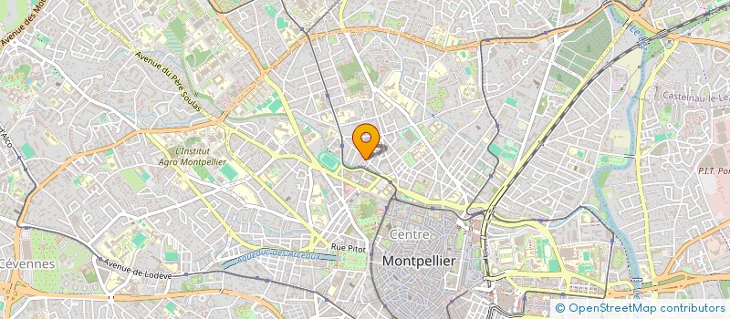 localisation de l'entreprise MADAME JOSETTE MORETTI à MONTPELLIER