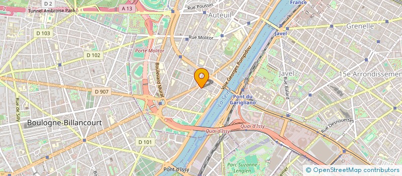 localisation de l'entreprise MADAME JOSETTE NEUMAYER  PARIS