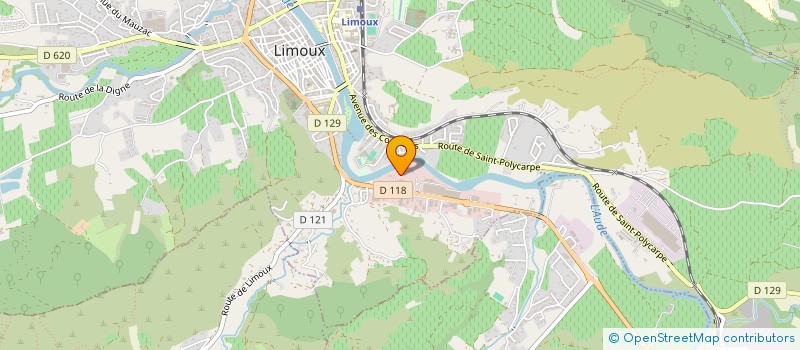 localisation de l'entreprise MADAME JOSETTE NIVET à LIMOUX
