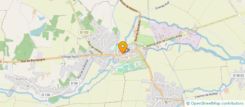 localisation de l'entreprise MADAME JOSETTE NOBILI  BLETTERANS