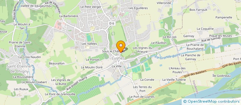 localisation de l'entreprise MADAME JOSETTE NOTO  LUYNES