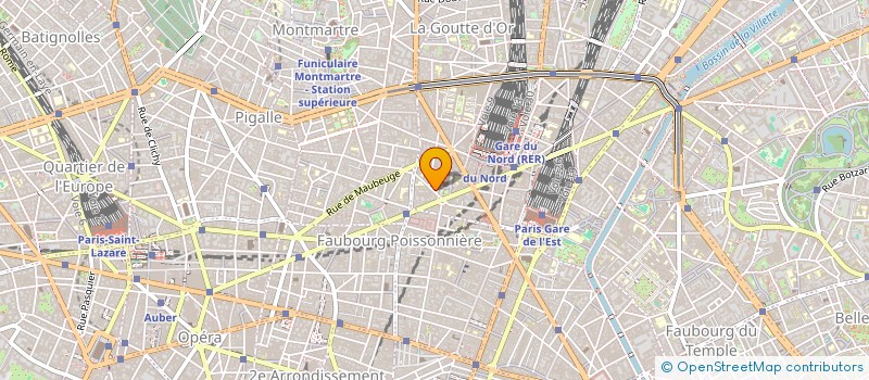 localisation de l'entreprise MADAME JOSETTE NUKAFU  PARIS