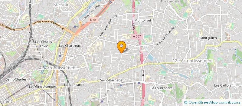localisation de l'entreprise MADAME JOSETTE PAULIDES  MARSEILLE