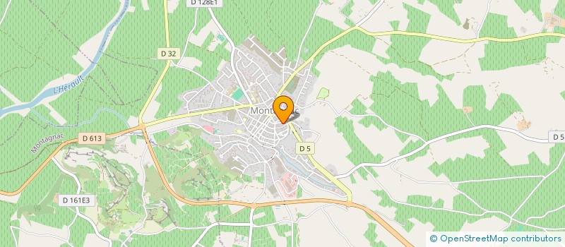 localisation de l'entreprise MADAME JOSETTE PEREZ à MONTAGNAC