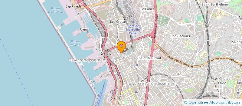 localisation de l'entreprise MADAME JOSETTE PES à MARSEILLE