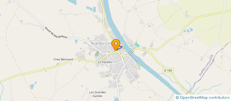 localisation de l'entreprise MADAME JOSETTE PETUREAU à AVAILLES-LIMOUZINE