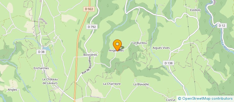 localisation de l'entreprise MADAME JOSETTE PEYRALBES à JALEYRAC