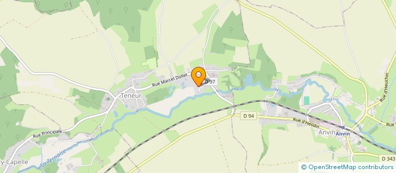 localisation de l'entreprise MADAME JOSETTE POLART  TENEUR