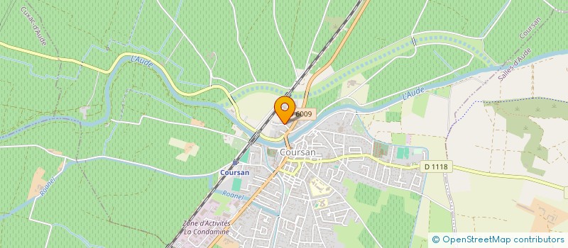 localisation de l'entreprise MADAME JOSETTE PRAT  COURSAN