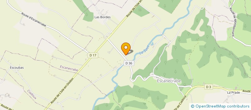 localisation de l'entreprise MADAME JOSETTE RAGNERE  SAINT-LOUP-EN-COMMINGES