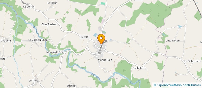 localisation de l'entreprise MADAME JOSETTE RANGER  VAL-D'OIRE-ET-GARTEMPE